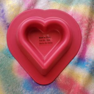Silicon Heart Cake Mold